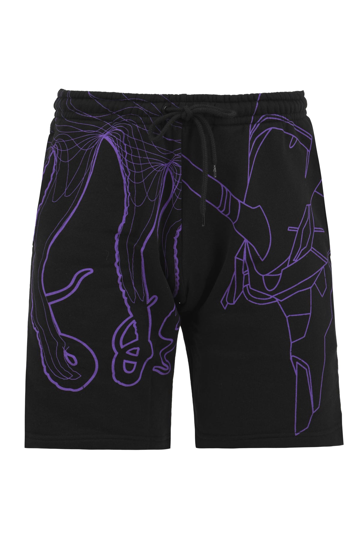 Shorts Uomo Evangelion EVA 01 con stampa
