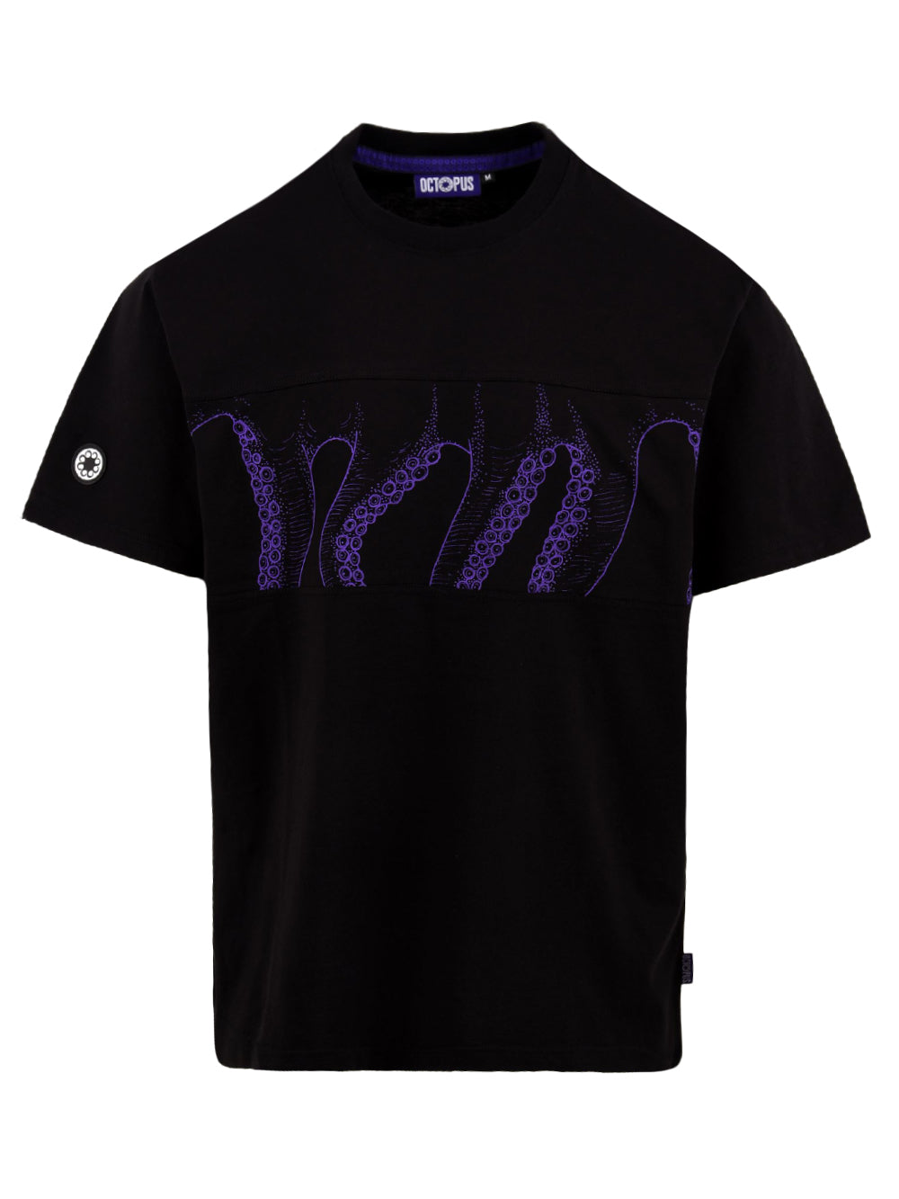 T-Shirt Uomo con tentacoli viola