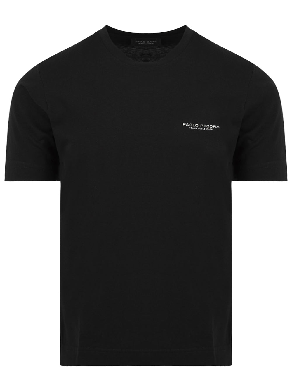 T-shirt Uomo nera con logo