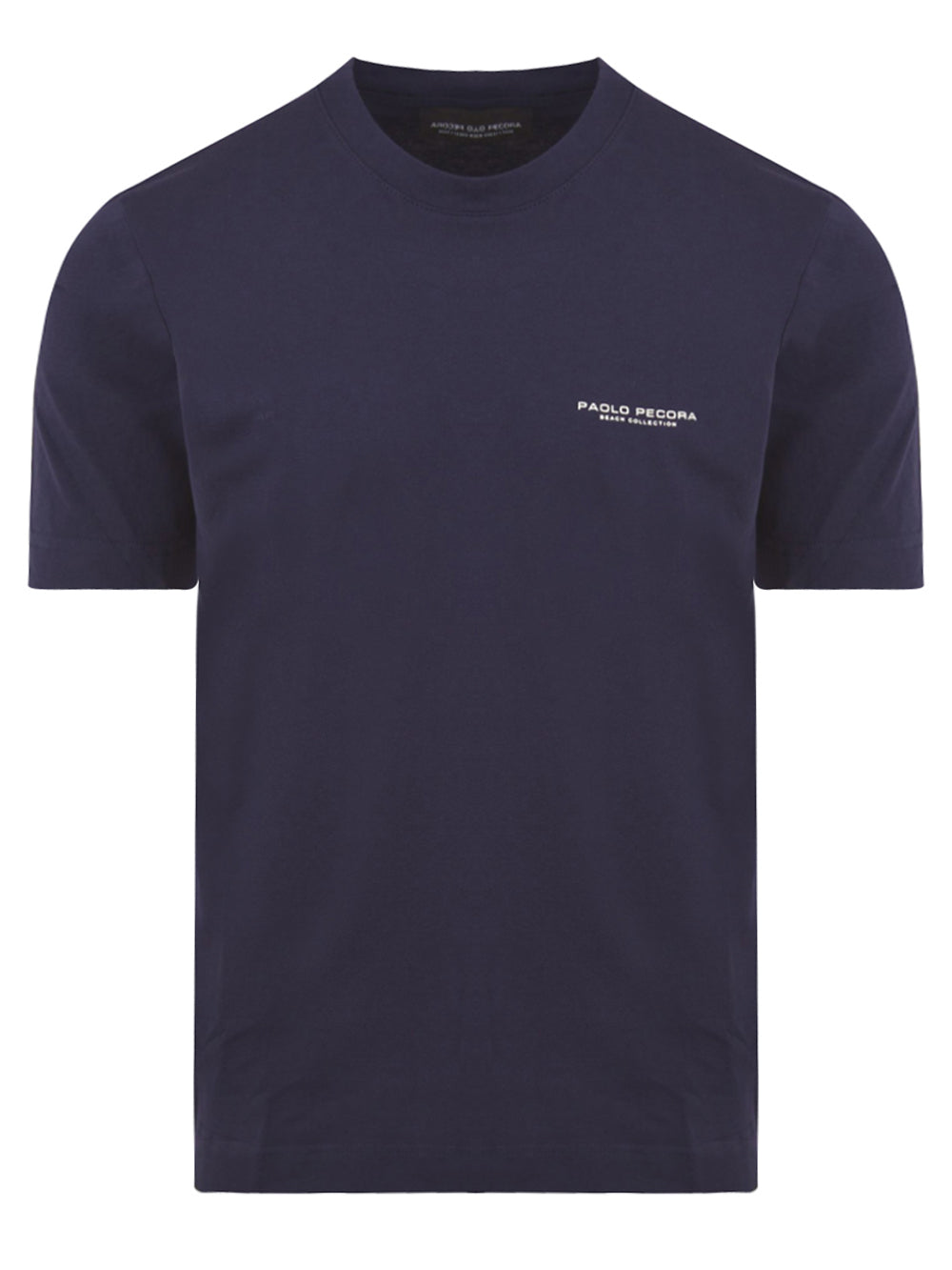 T-shirt Uomo blu con logo