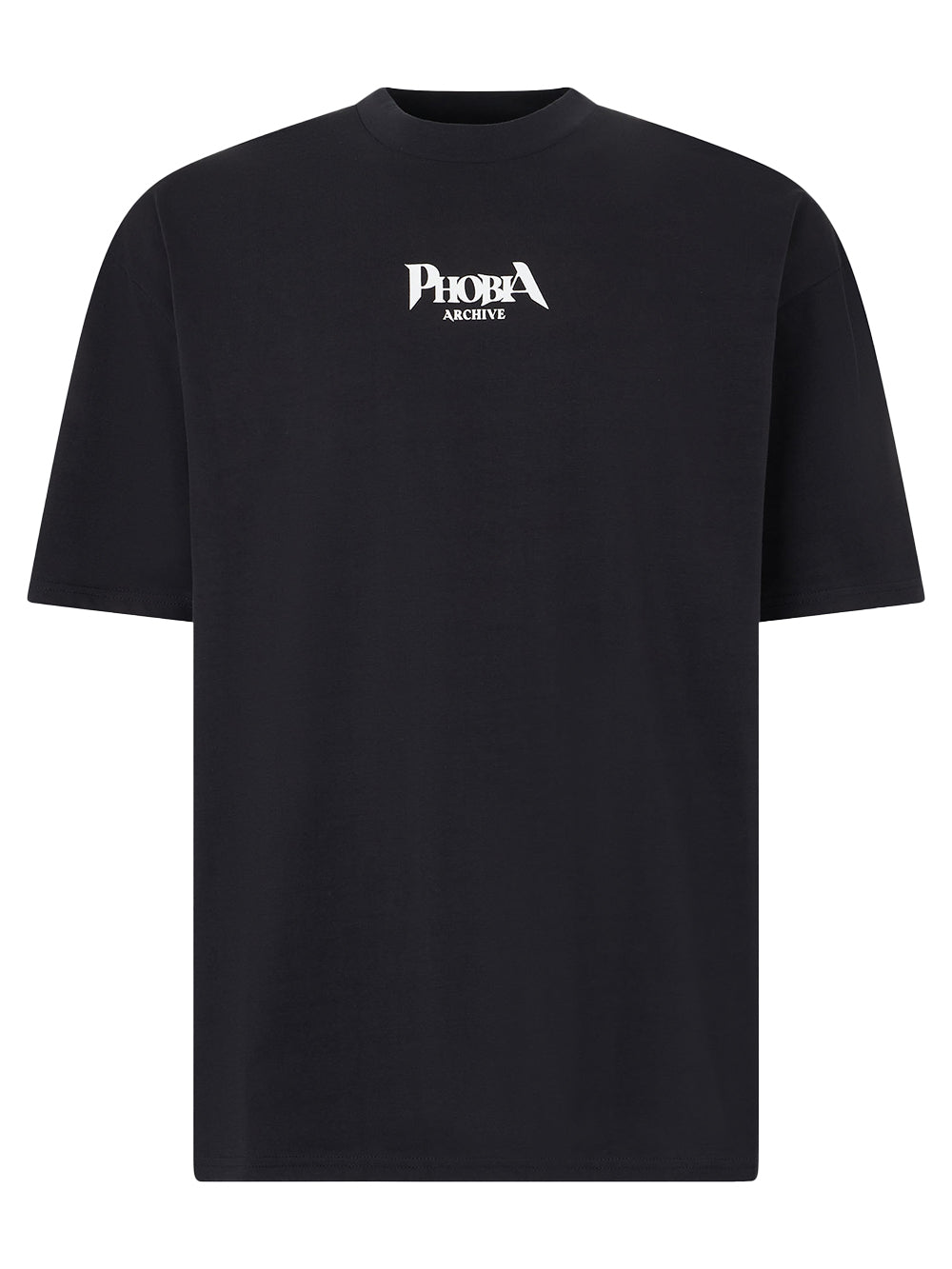 T-shirt Uomo Nera con stampa occhio di pipistrello
