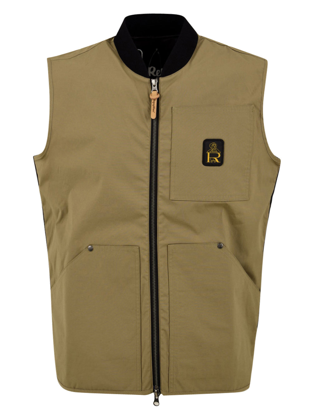 Gilet Uomo Kiton con maxi tasche applicate