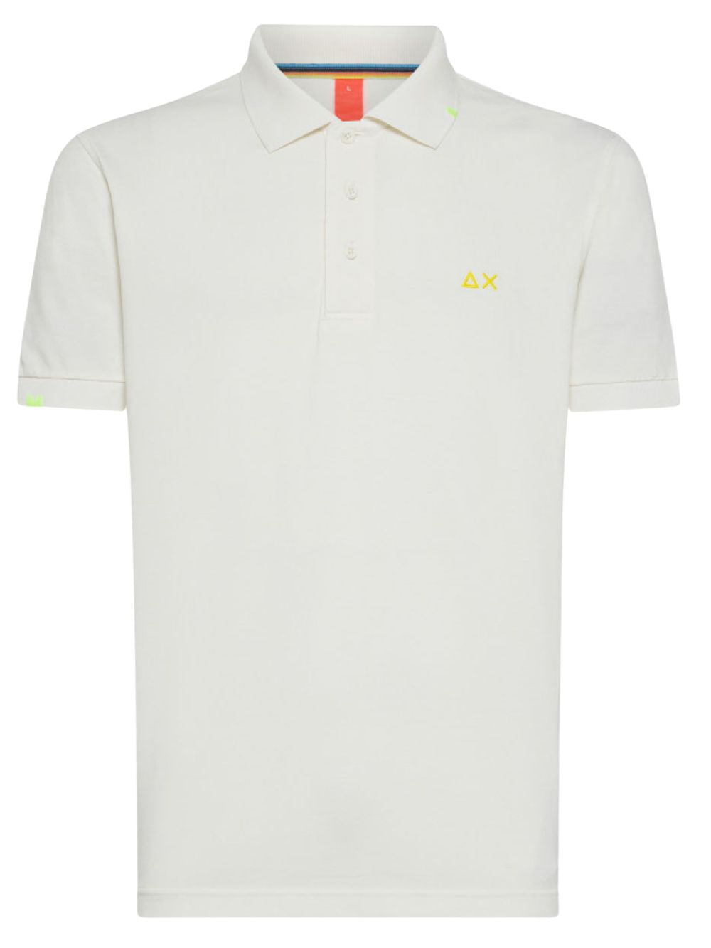 Polo SUN68 Uomo A34143 Bianco