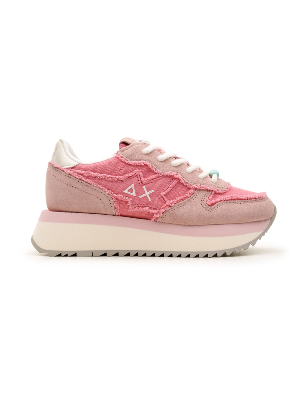 Sneakers Basse SUN68 Donna BZ34216 BIG STARGIRL CANVAS Rosa