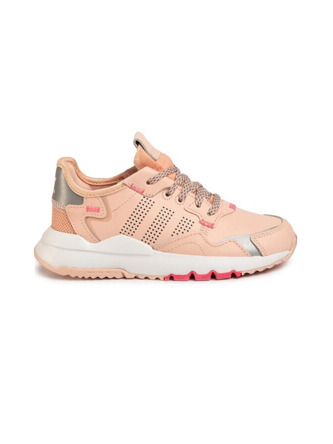 Sneakers Basse Nite Jogger C ADIDAS Bambino - Rosa