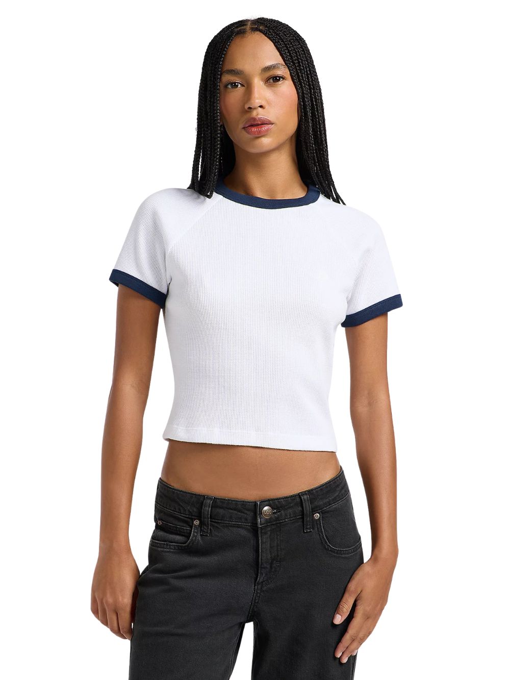 T-shirt LEE Donna 112363642 Bianco