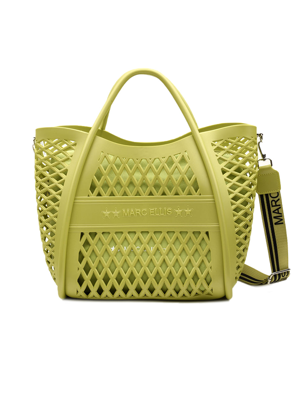 Borsa Flat Buby Basket MARC ELLIS Donna - Verde