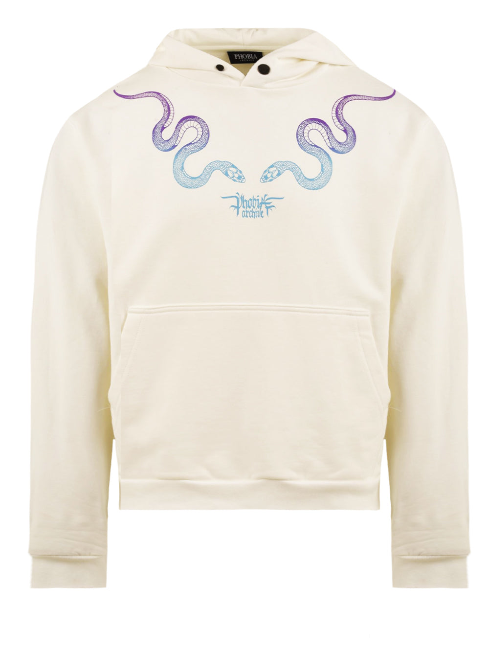 Felpa snake print PHOBIA Uomo - Bianco