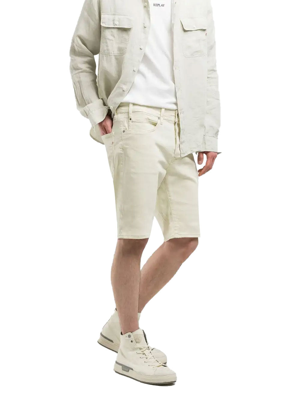 Shorts REPLAY Uomo - Beige