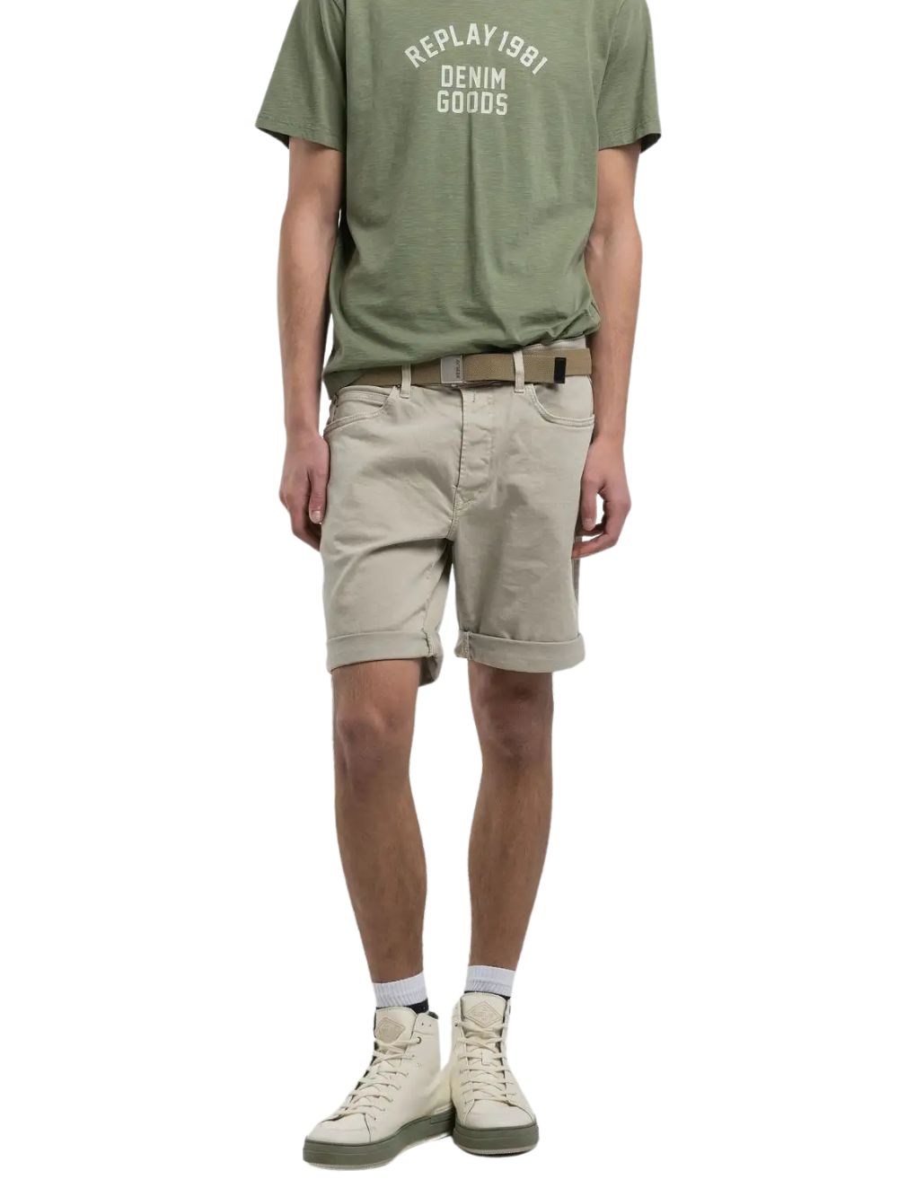 Shorts RBJ.981 REPLAY Uomo - Beige