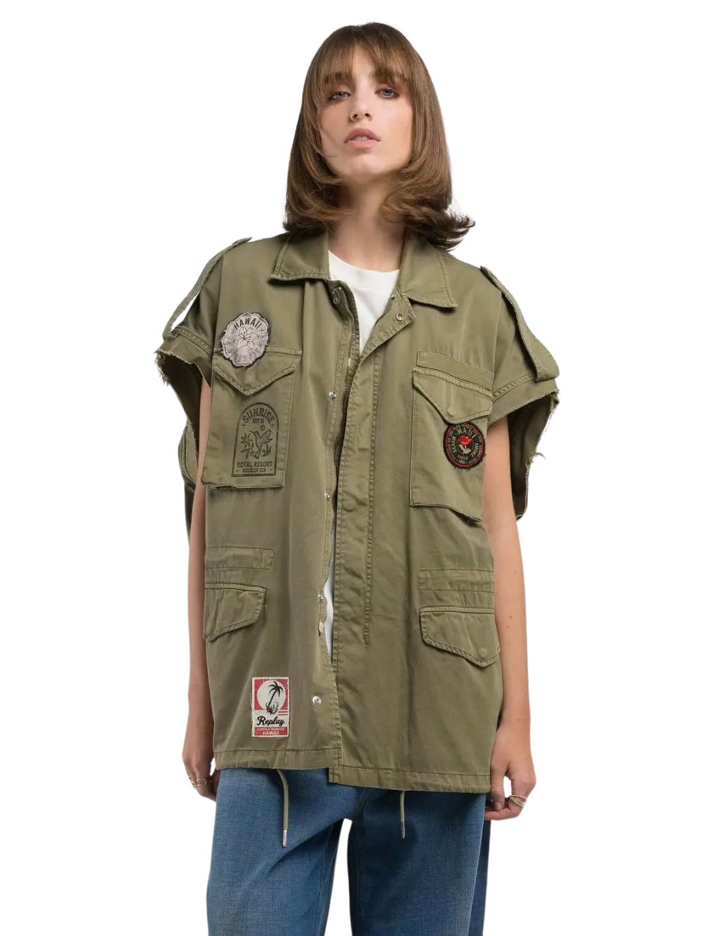 Camicia REPLAY Donna - Verde