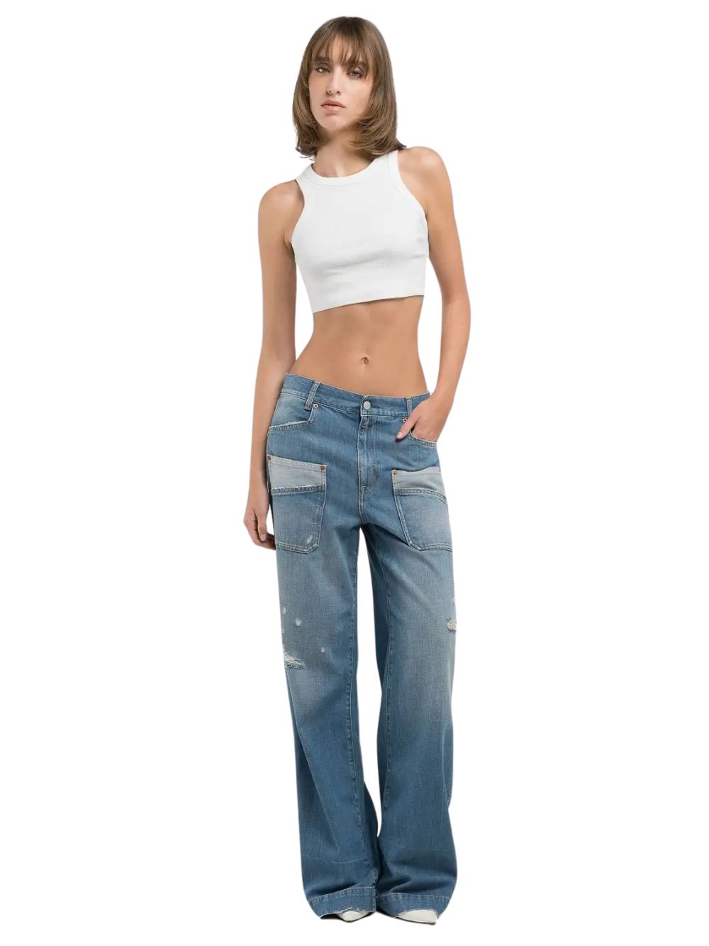 Jeans REPLAY Donna W8166A.000.878 895 Blue