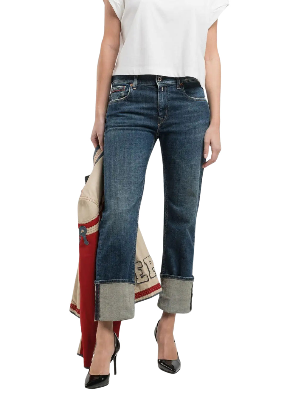 Jeans REPLAY Donna WN533 .000.619 817 Blue