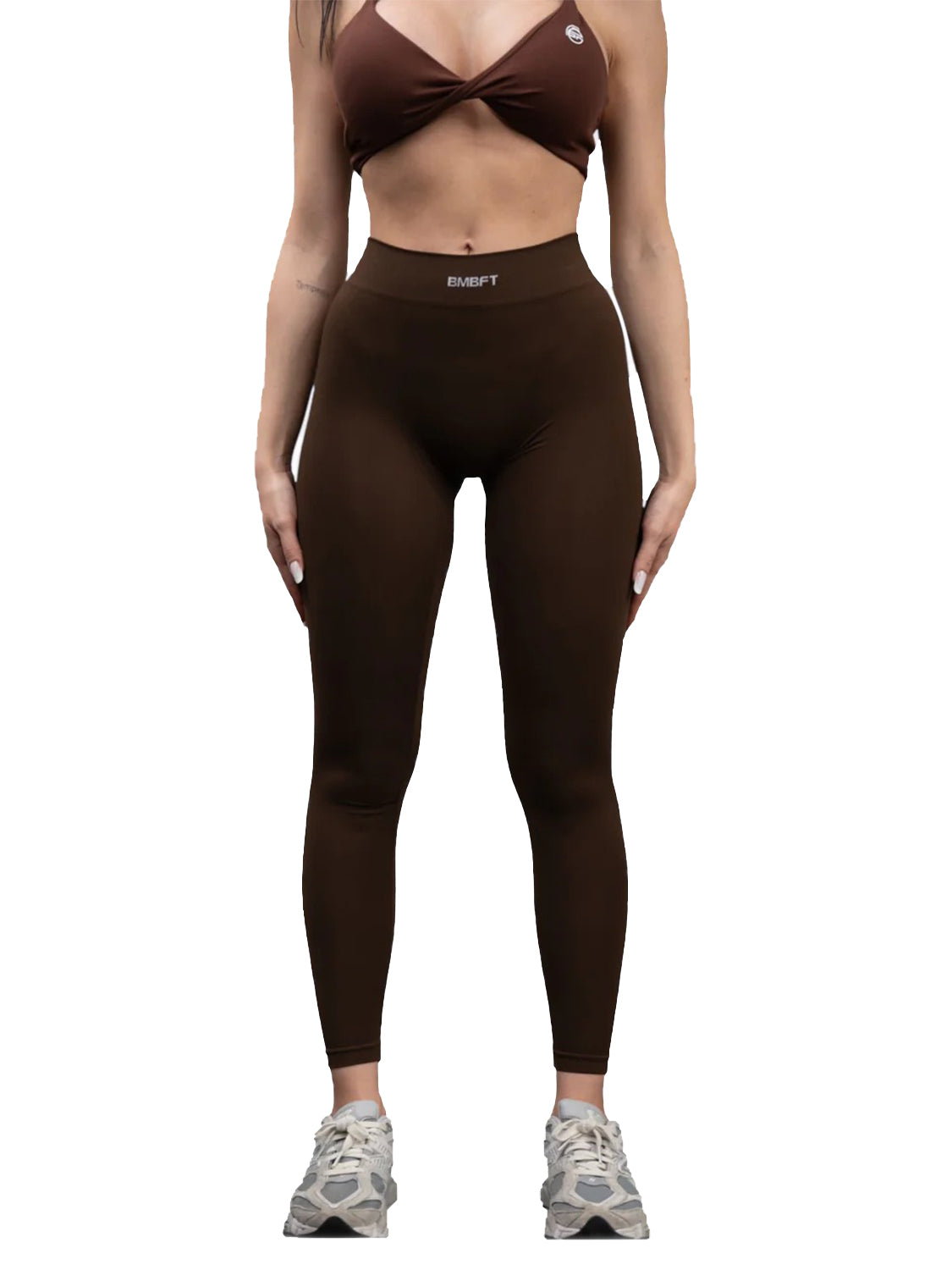 Leggings sportswear collant daily BOMBAFIT Donna - Marrone