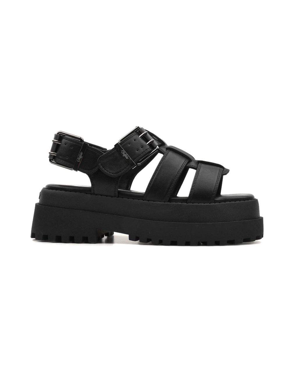 Sandalo Pluto Fisher BUFFALO Donna - Nero