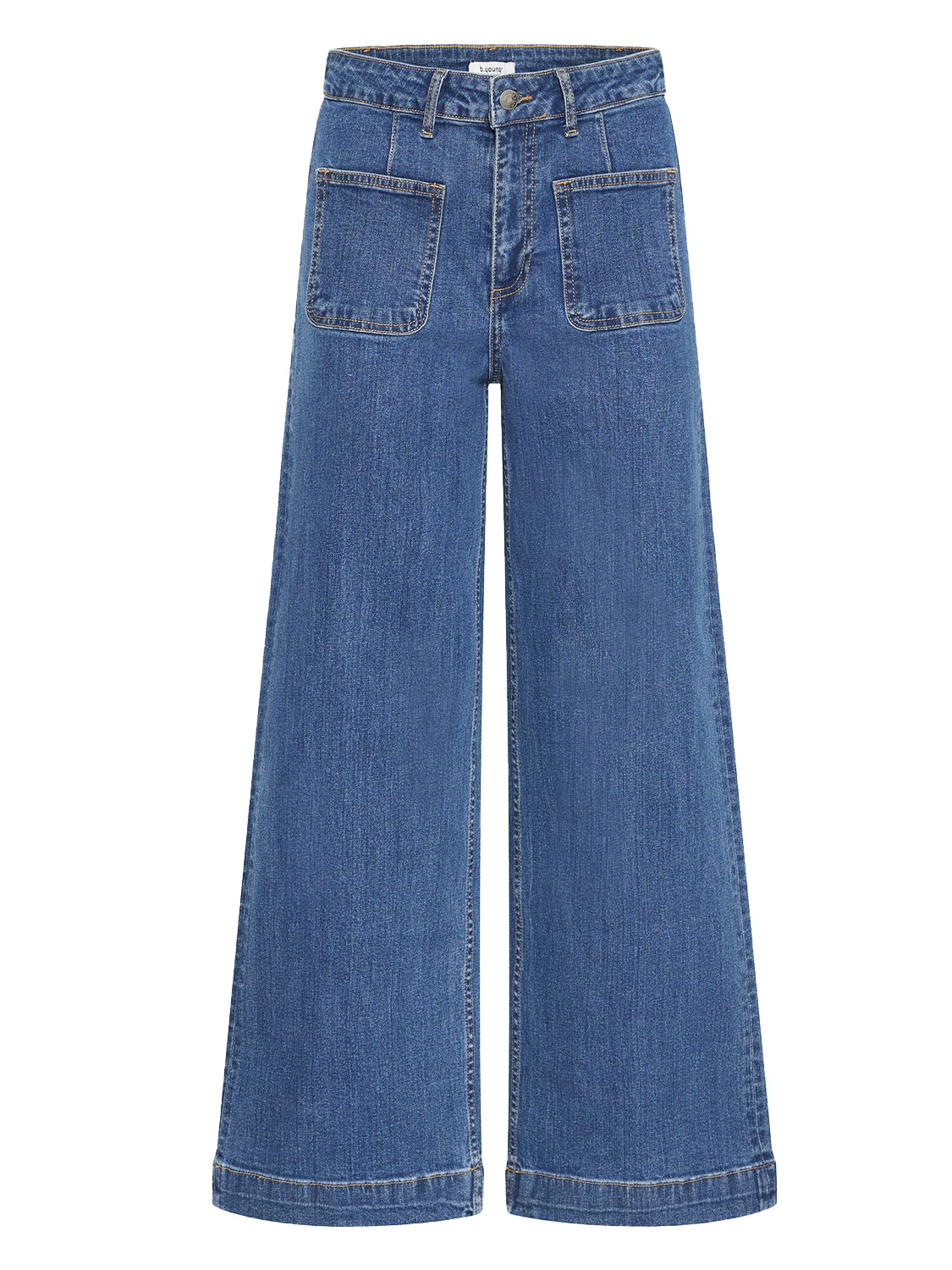 Jeans BYKOMMA WIDE POCKET B.YOUNG Donna - Blue