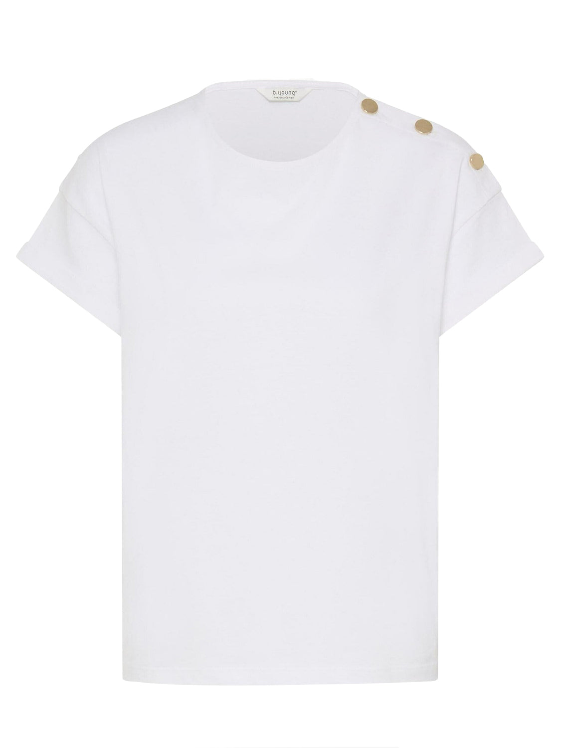 T-shirt BYSILANY B.YOUNG Donna - Bianco