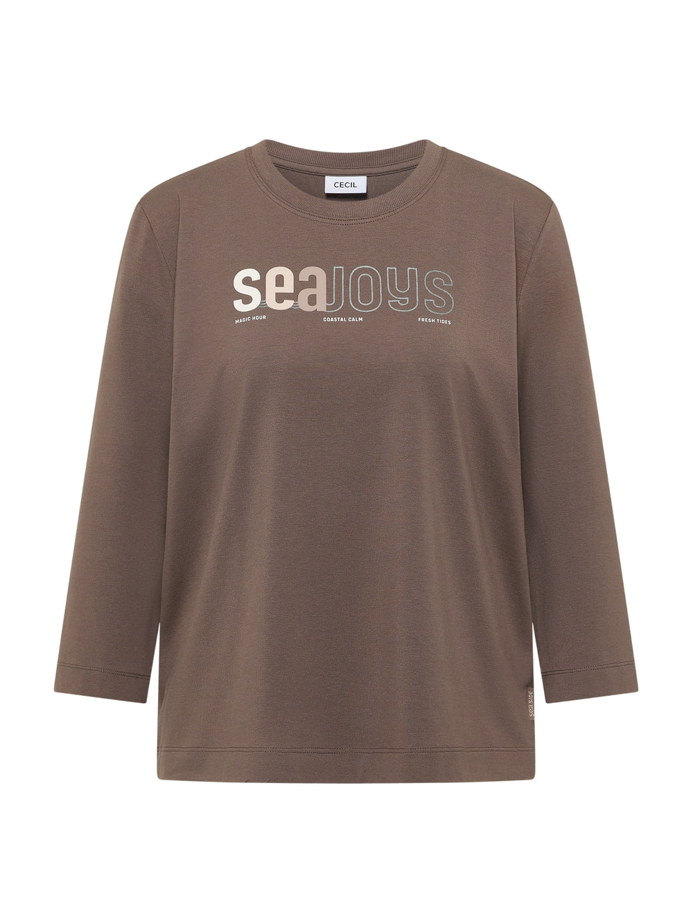 T-shirt CECIL Donna - Marrone