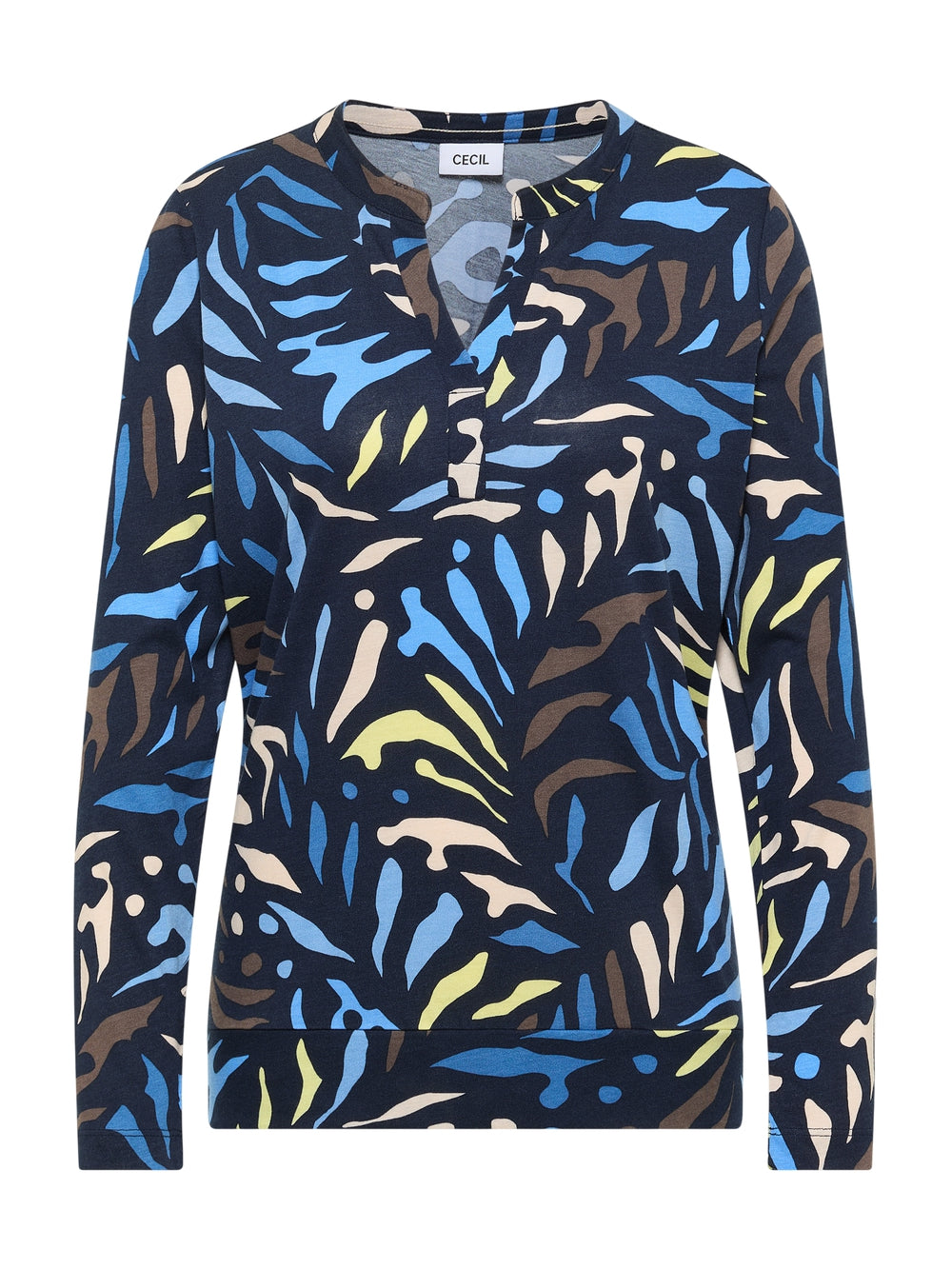 T-shirt CECIL Donna - Blue