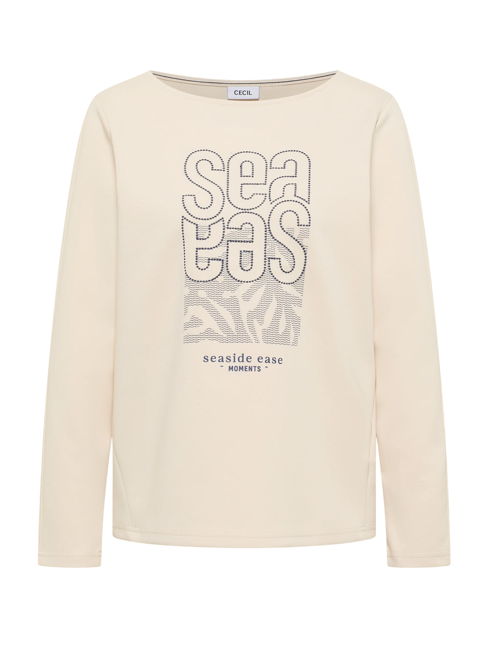 T-shirt CECIL Donna - Beige
