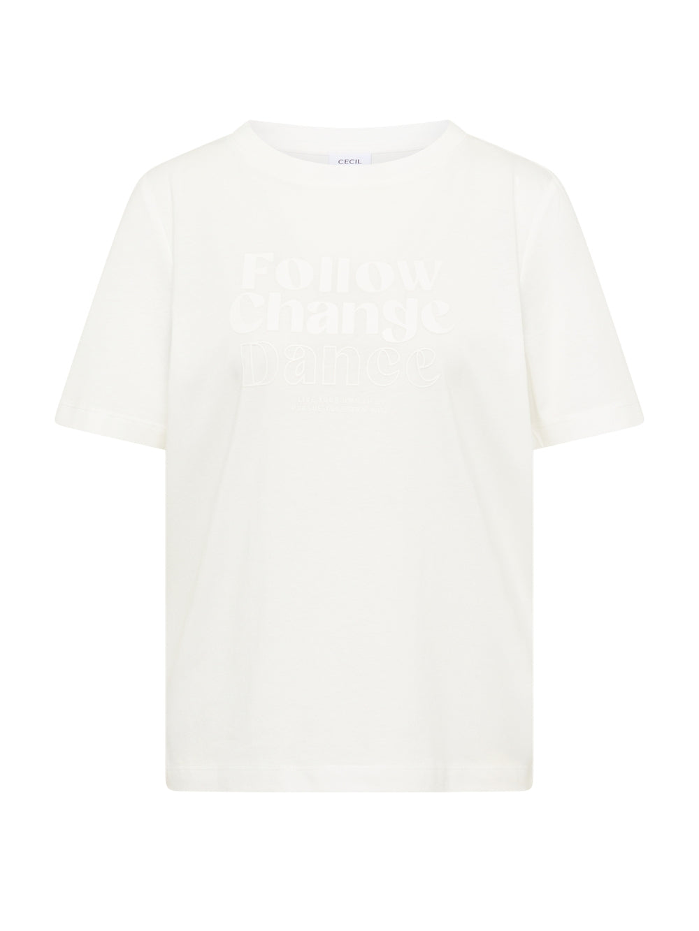 T-shirt CECIL Donna - Bianco