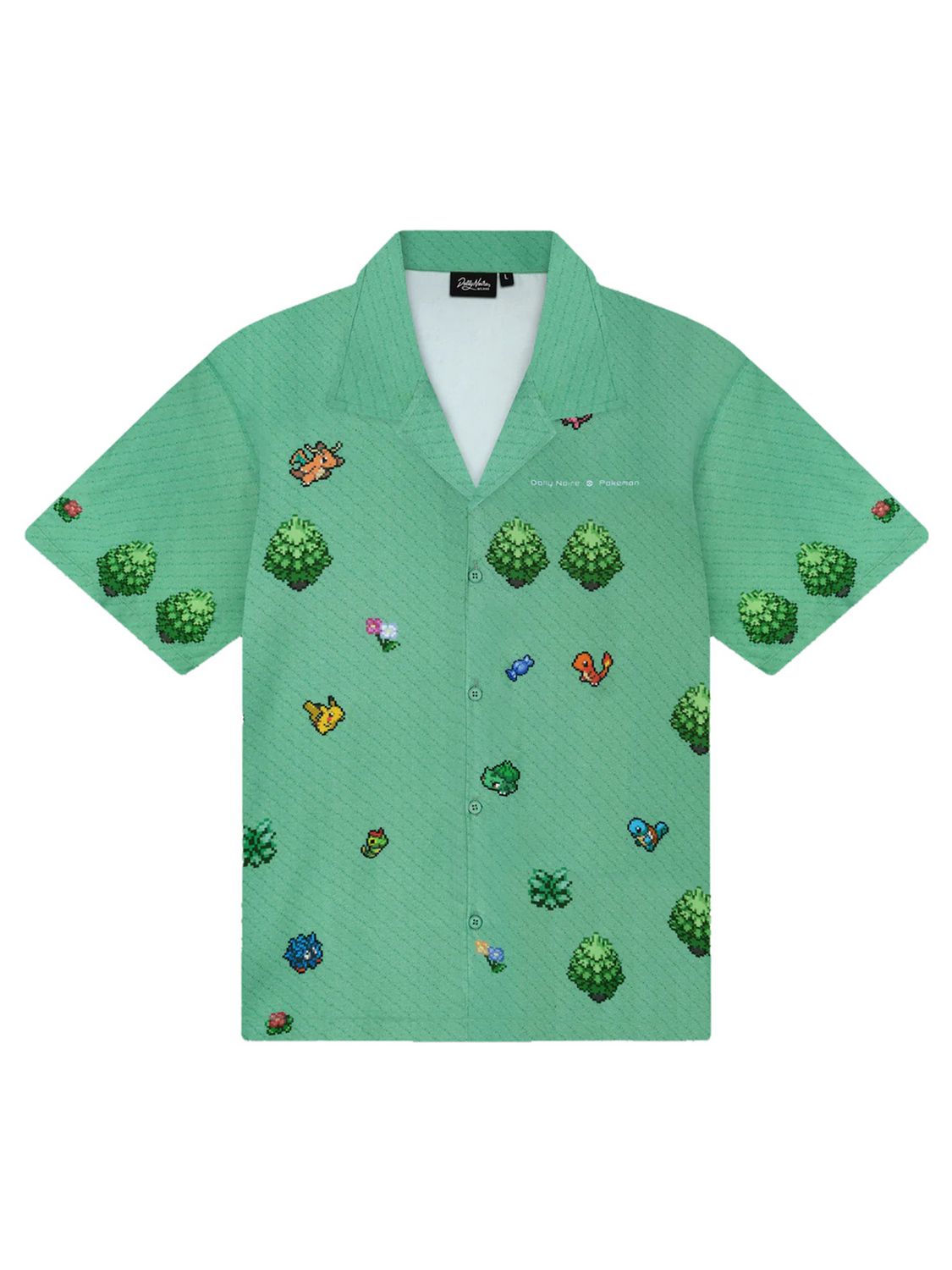 Camicia Pokémon Glade DOLLY NOIRE Unisex - Verde