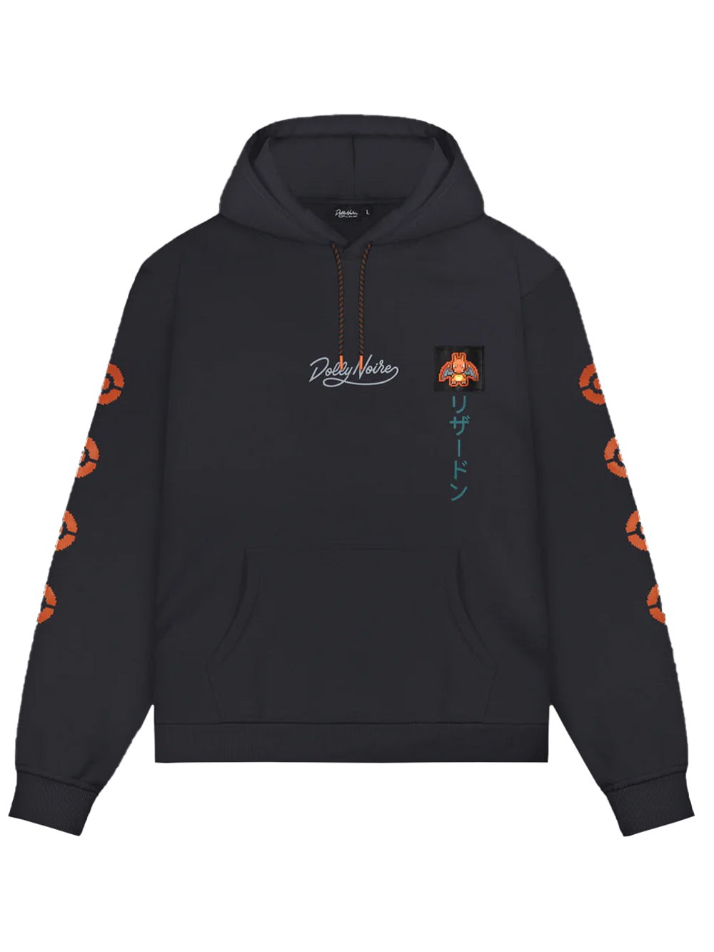 Felpa Charizard Evolution DOLLY NOIRE Uomo - Grigio