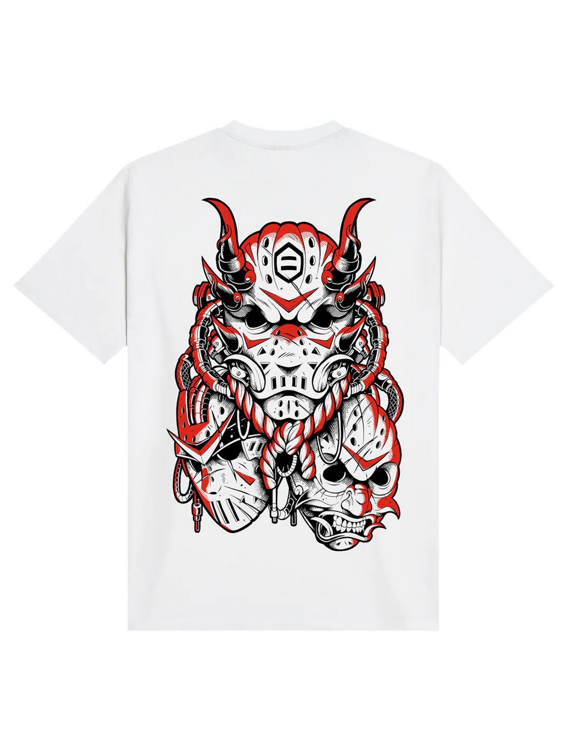 T-shirt Hockey Mask Trio DOLLY NOIRE Unisex - Bianco
