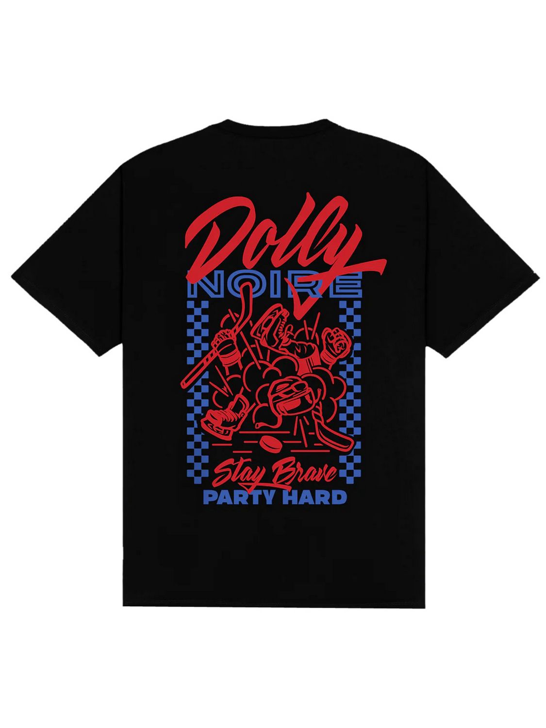 T-shirt Dolly Noire Party Hard DOLLY NOIRE Unisex - Nero
