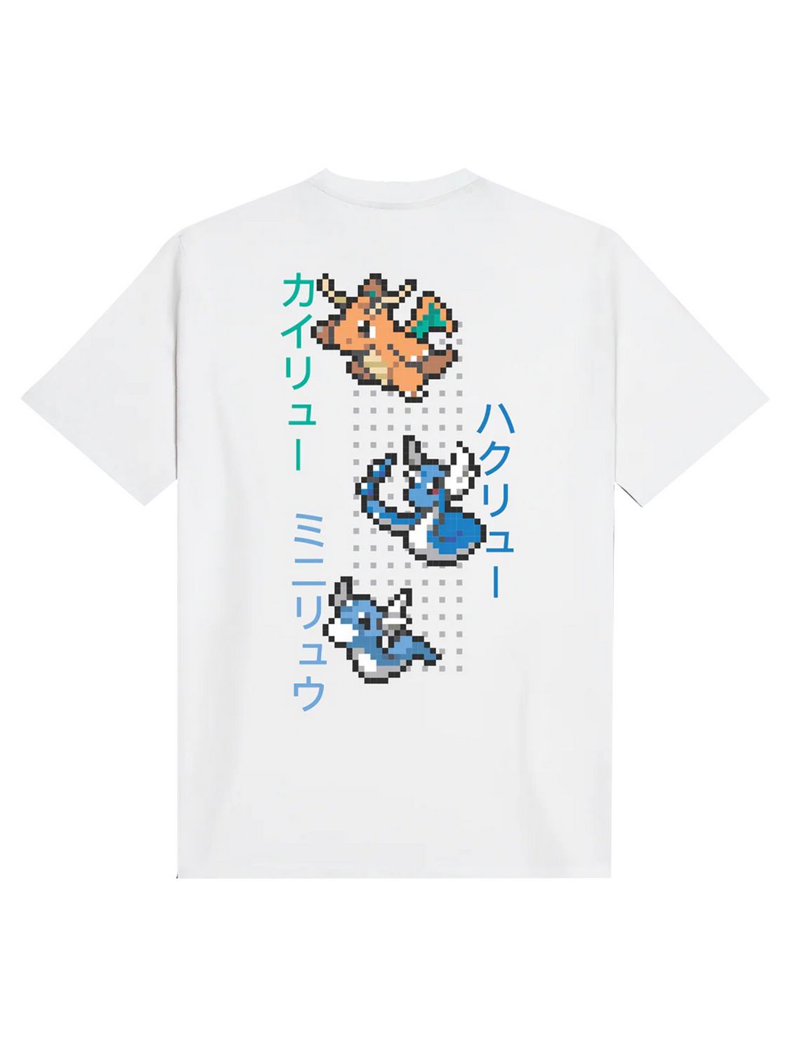 T-shirt Dragonite Evolution DOLLY NOIRE Unisex - Bianco