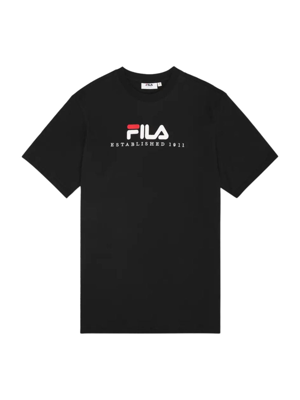 T-shirt Valsera Regular Logo FILA Uomo - Nero