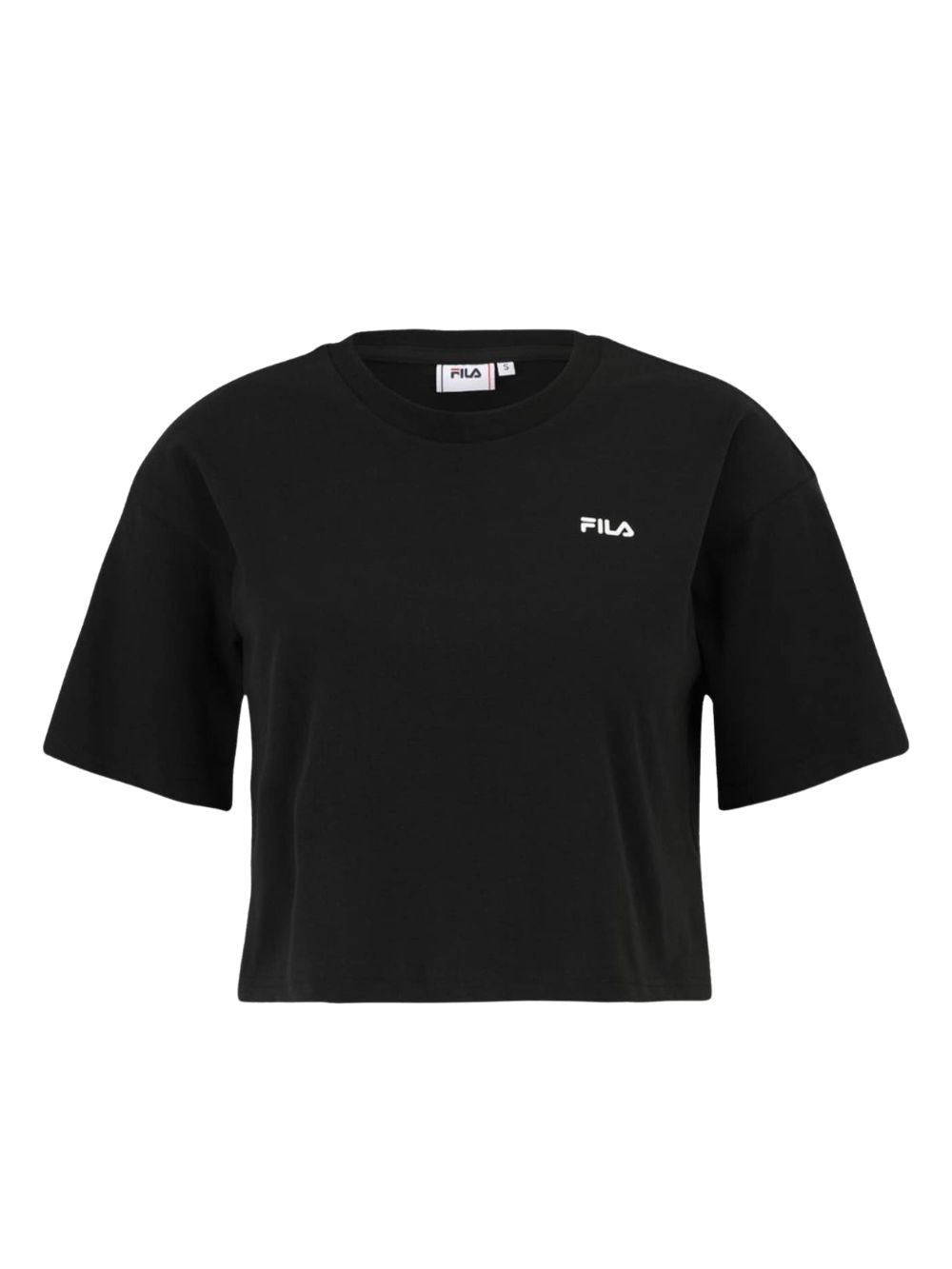 T-shirt Locri Loose Cropped FILA Donna - Nero