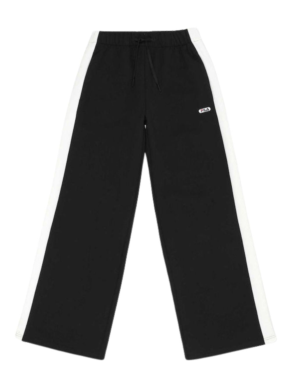 Pantalone Tuta Lecore Wide Contrast Panel FILA Donna - Nero