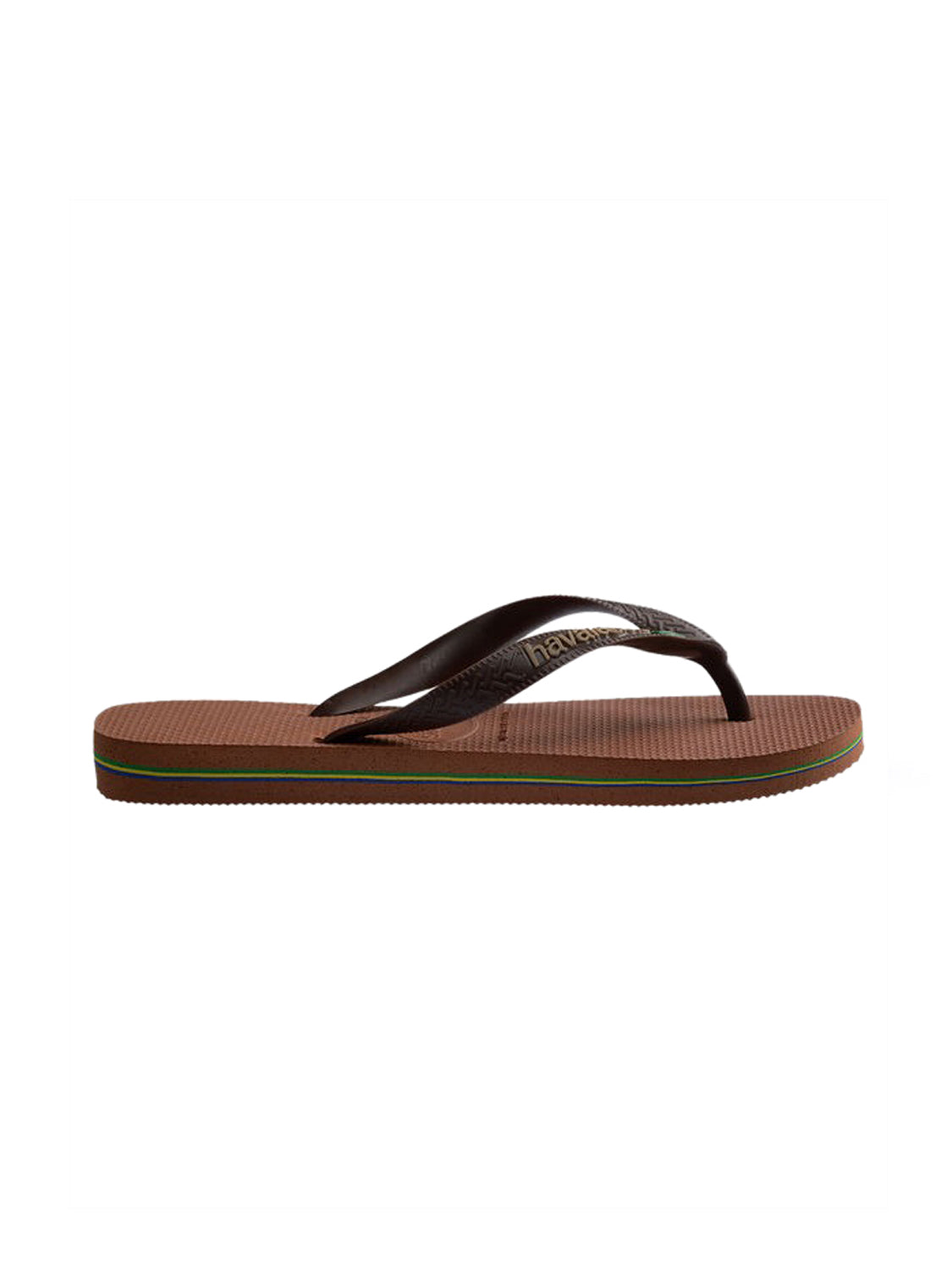 Infradito Brasil Logo HAVAIANAS Unisex - Marrone