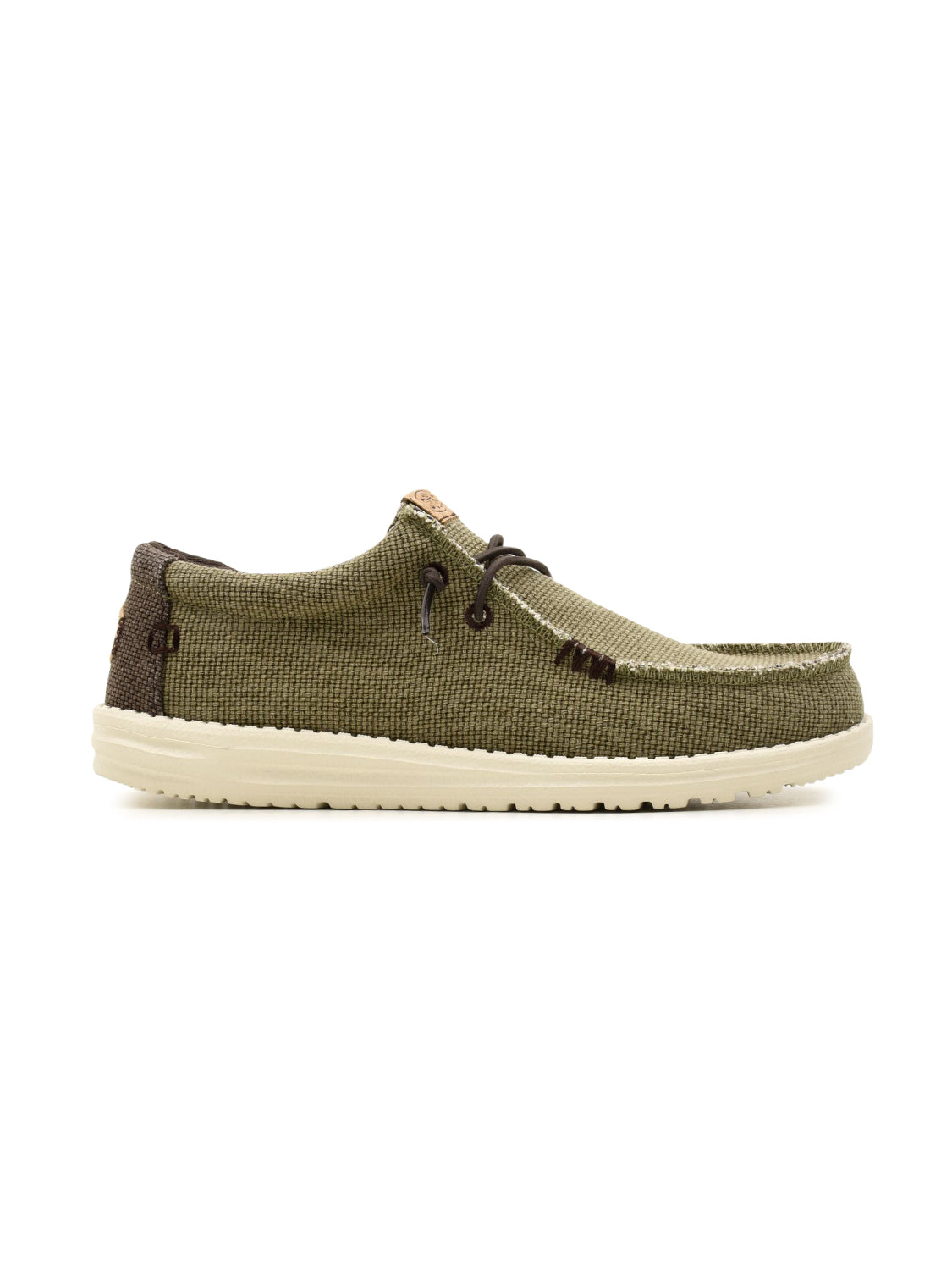 Calzatura Wally Braided HEY DUDE Uomo - Verde