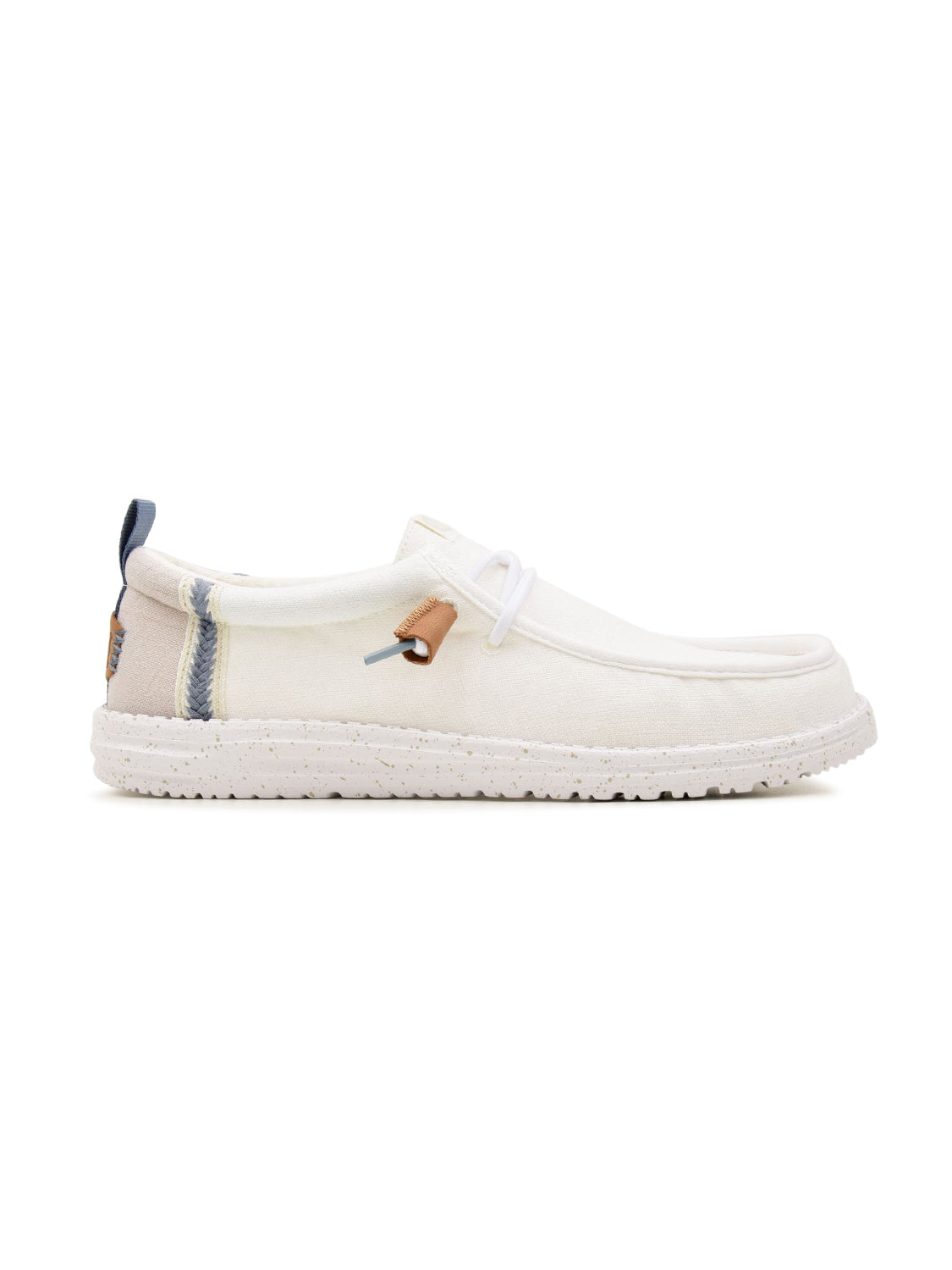 Calzatura Wally Summer Linen HEY DUDE Uomo - Bianco