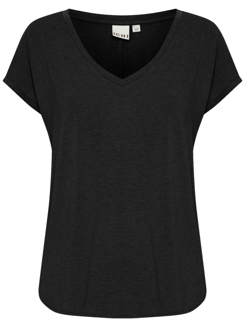 T-shirt ICHI Donna 20121349 Nero