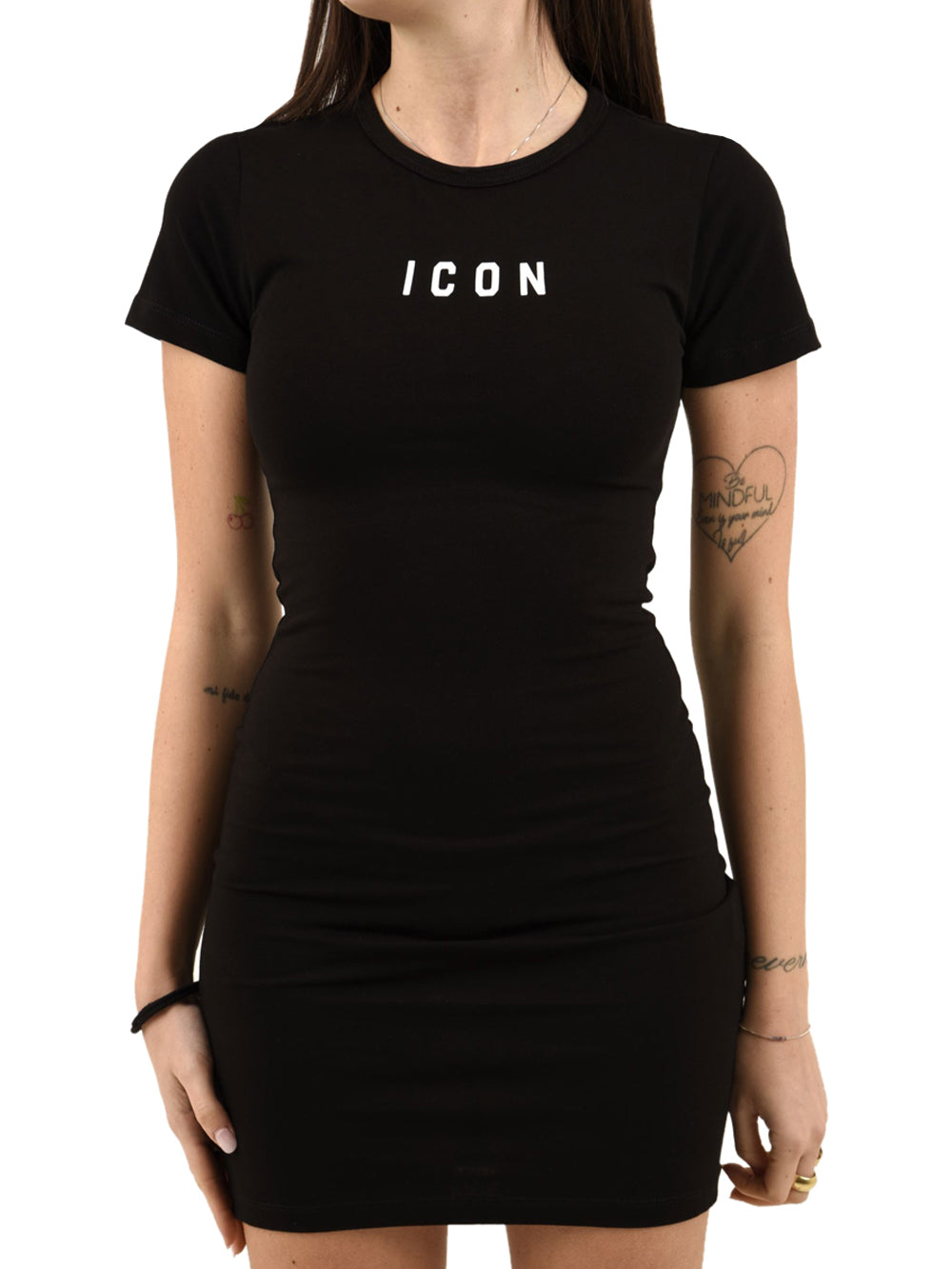 Abito logo piccolo ICON Donna - Nero