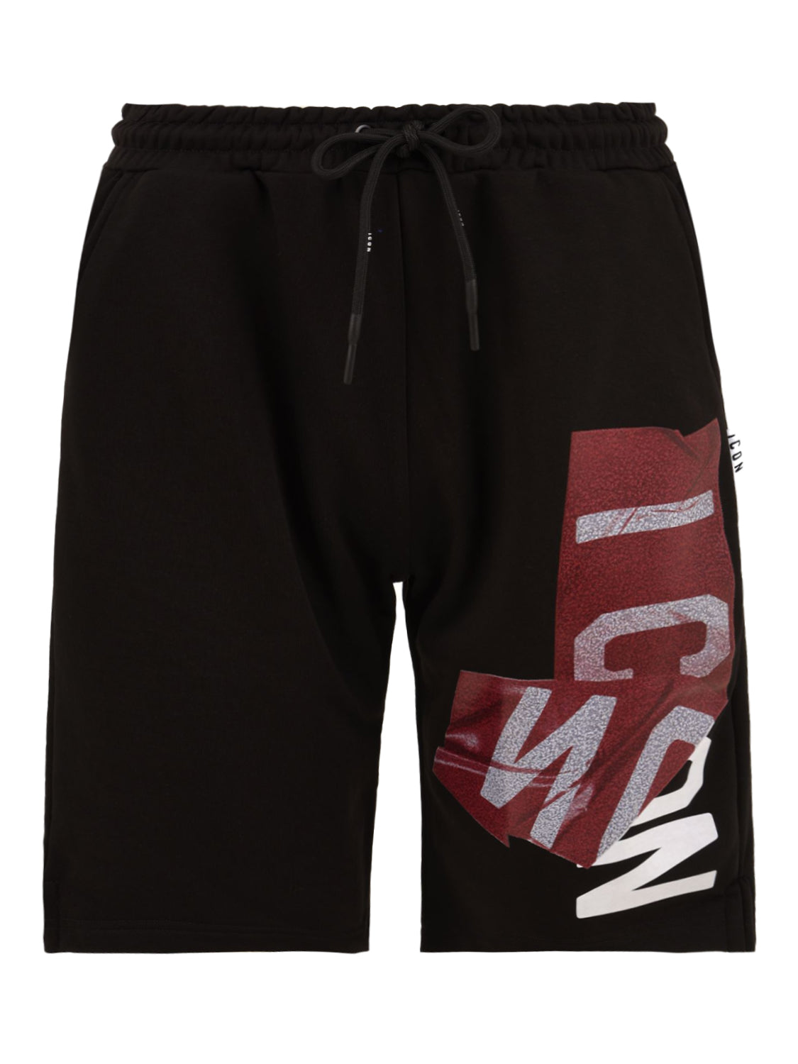 Shorts con logo ICON Uomo - Nero