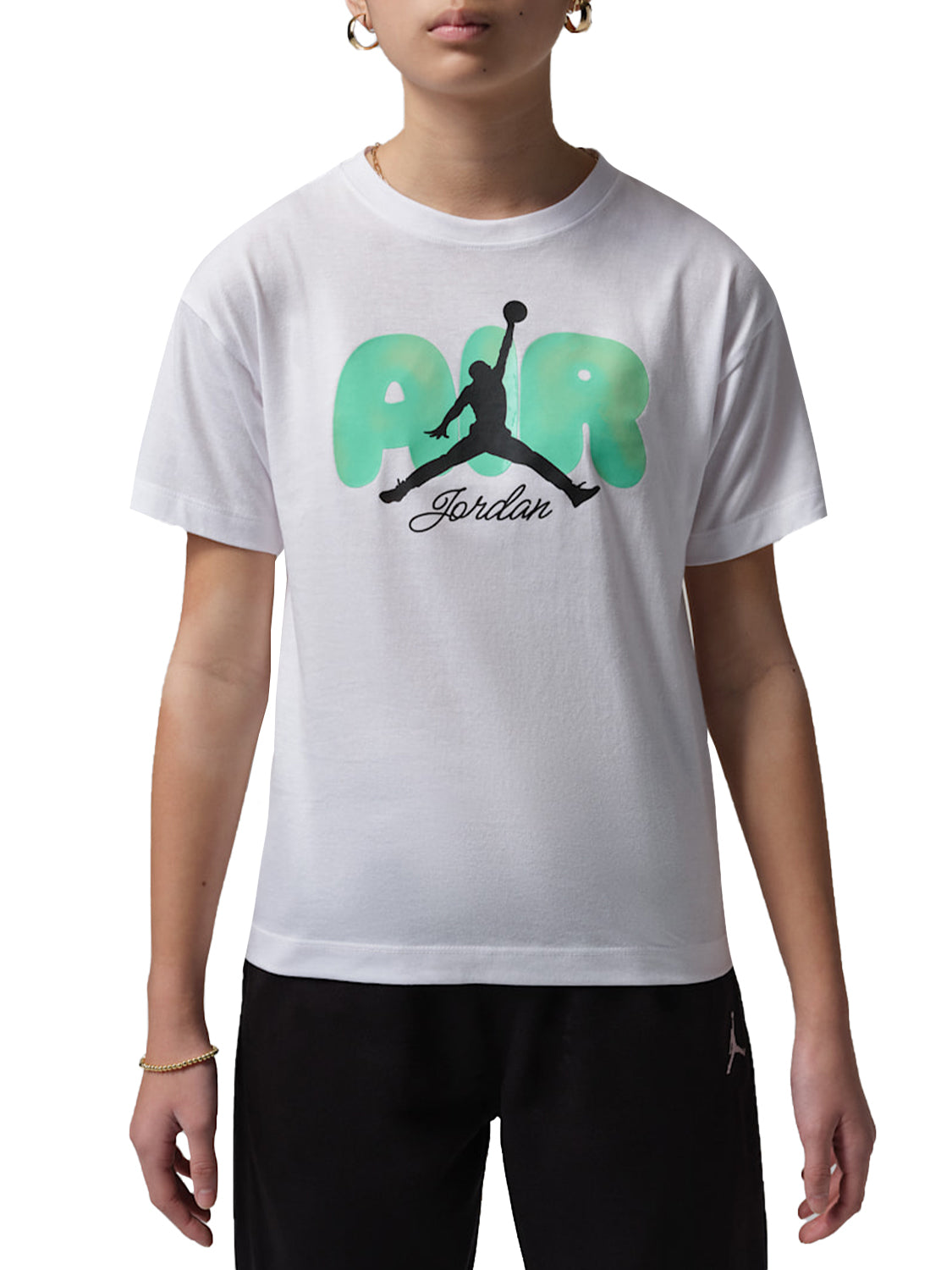 T-shirt Air bubble JORDAN Bambino - Bianco