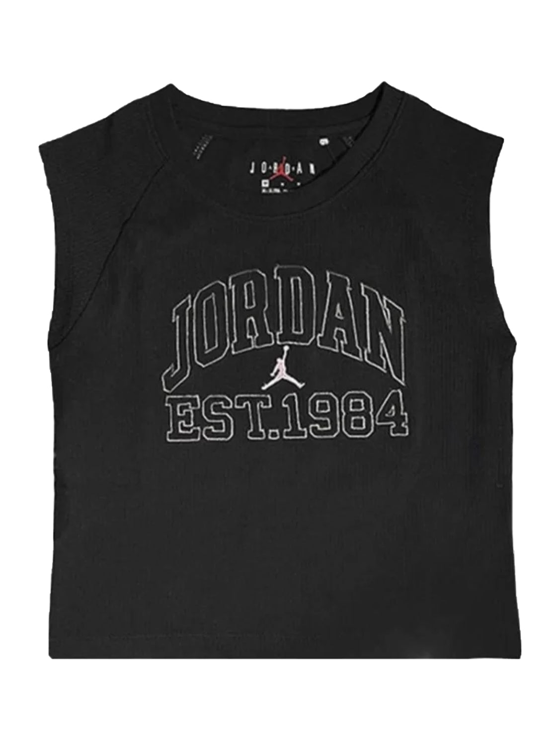 T-shirt Secret diary ribbed JORDAN Bambino - Nero