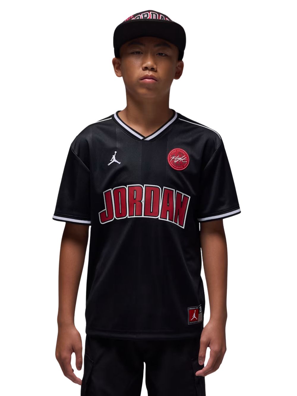 T-shirt sport jersey JORDAN Bambino - Nero