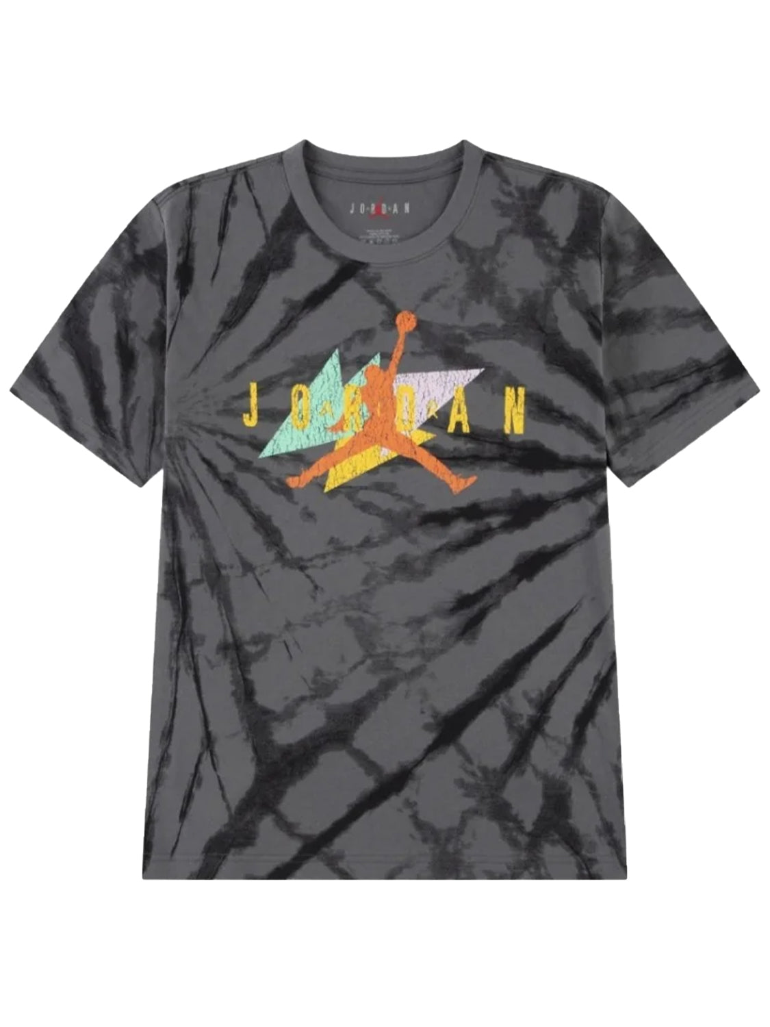 T-shirt Geo tie dye JORDAN Bambino - Grigio