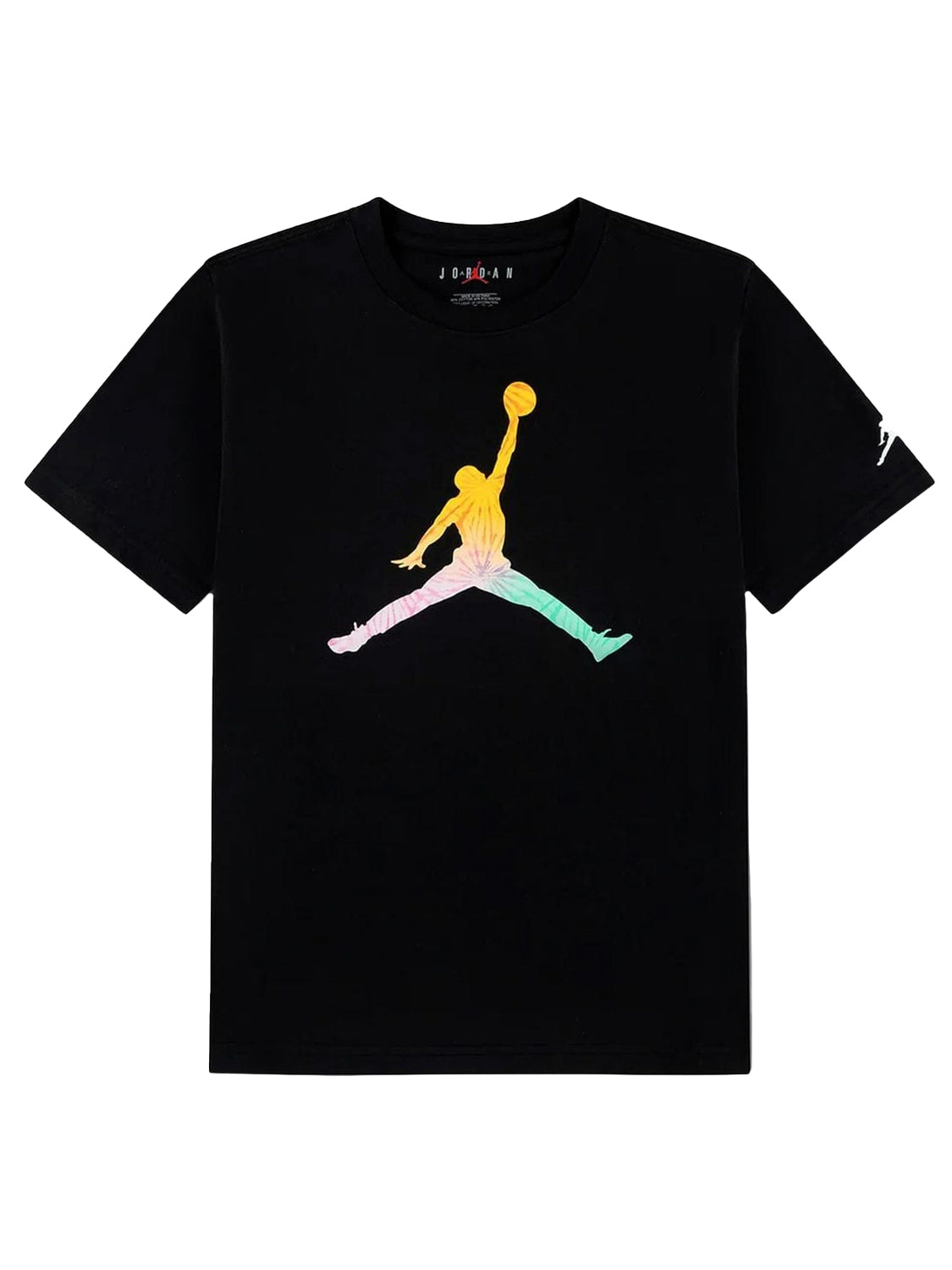 T-shirt tie dye JORDAN Bambino - Nero