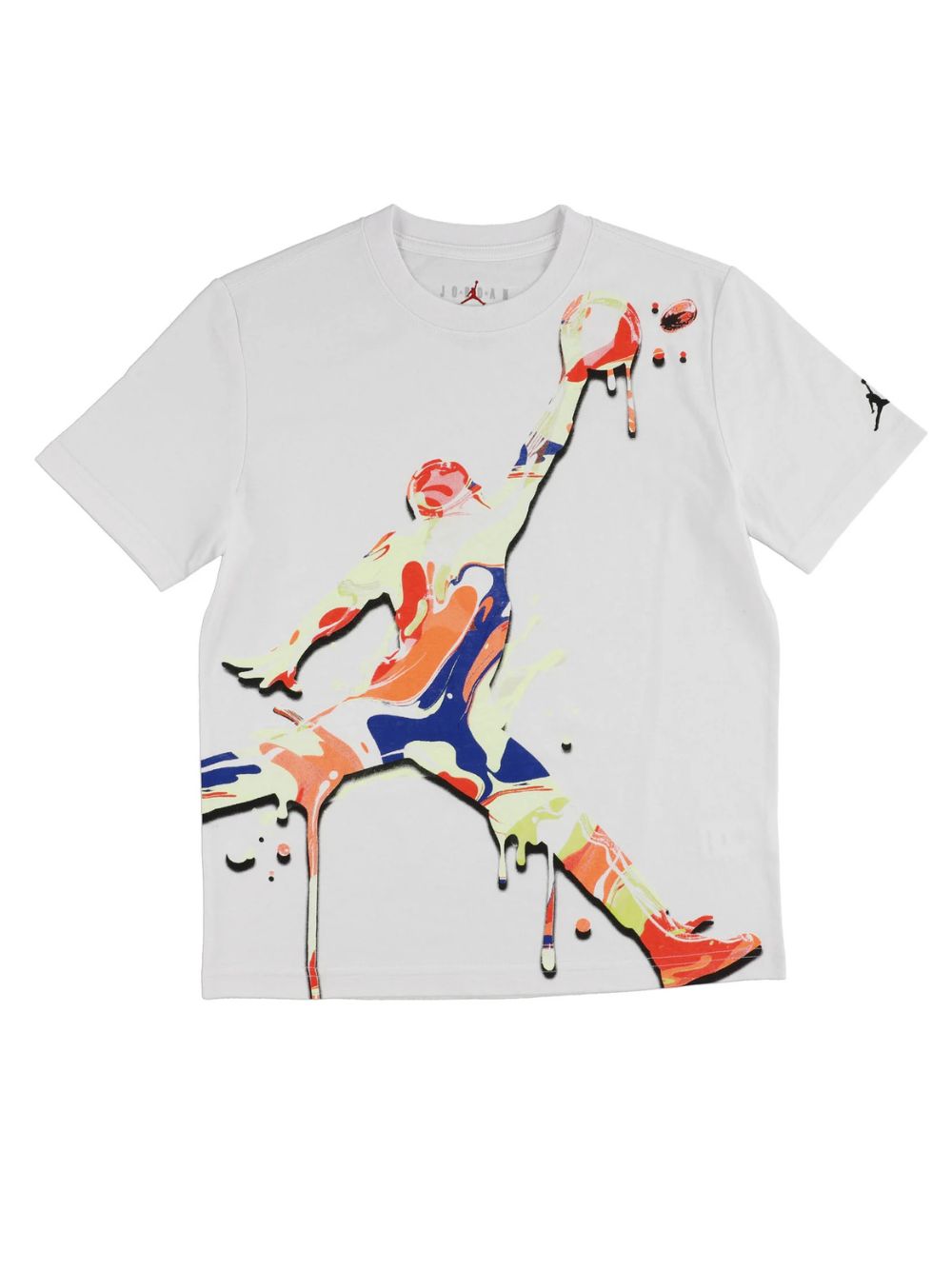 T-shirt super splsh paint JORDAN Bambino - Bianco