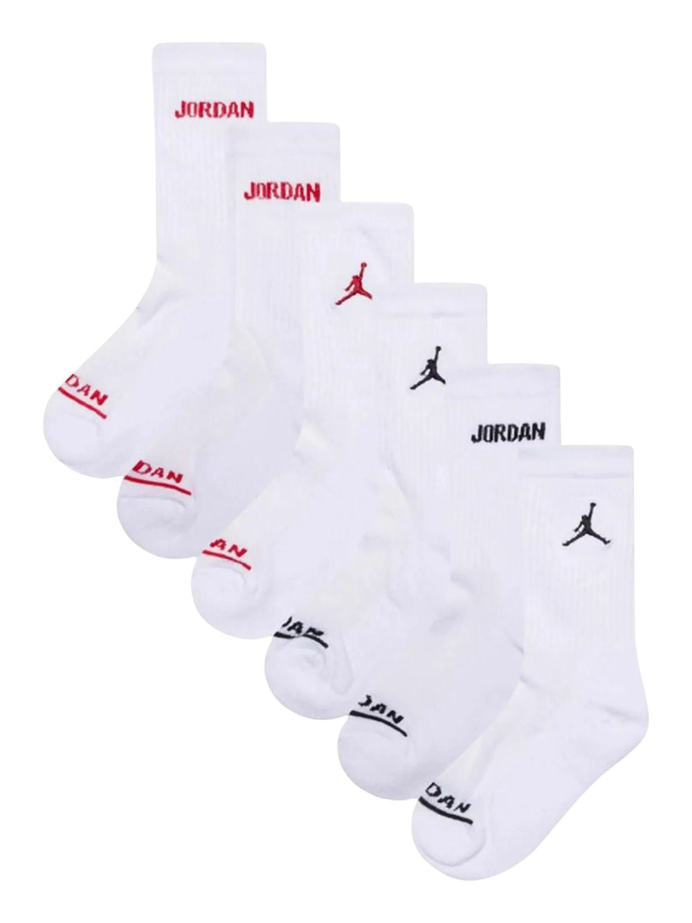 Calzini Jordan legend conf.6 paia JORDAN Bambino - Bianco