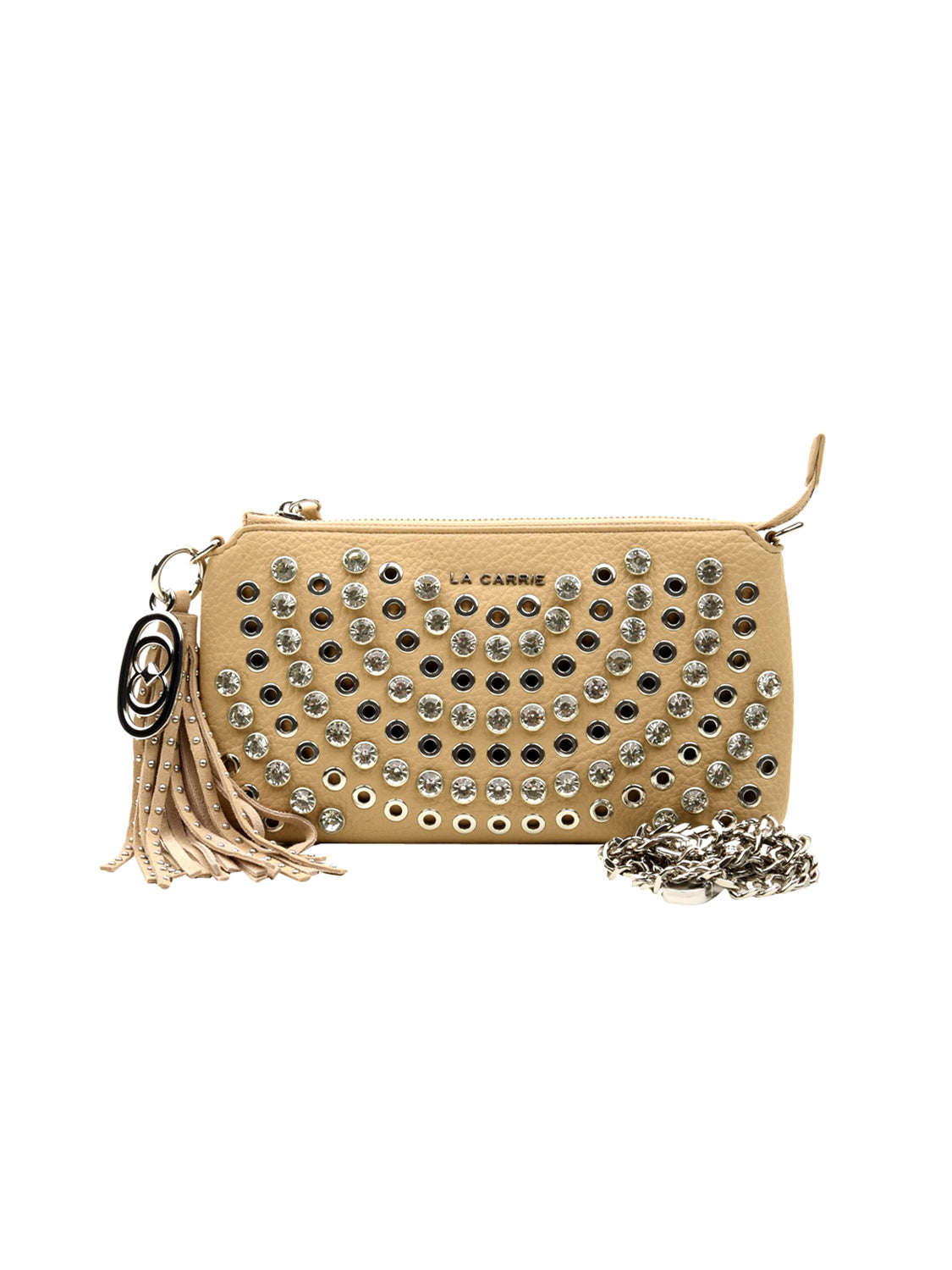Portafoglio Andromeda tumbled LA CARRIE Donna - Beige