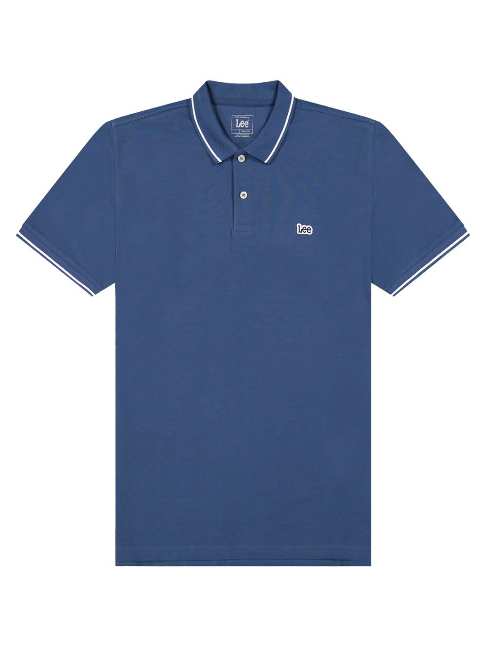 Polo pique LEE Uomo - Blue