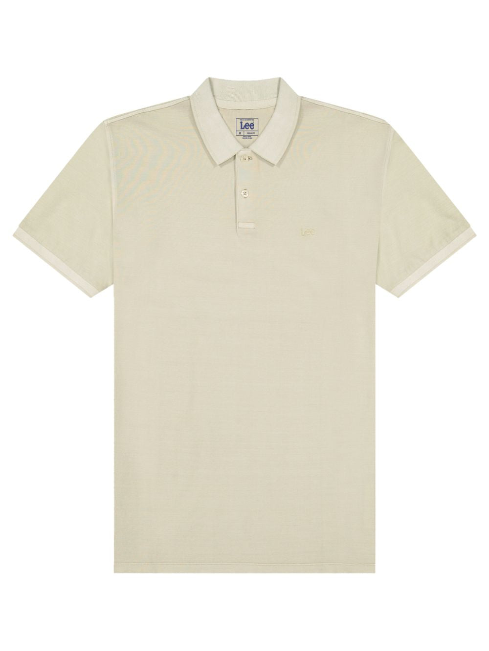 Polo garment dye LEE Uomo - Grigio