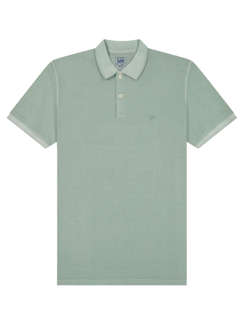 Polo garment dye LEE Uomo - Verde